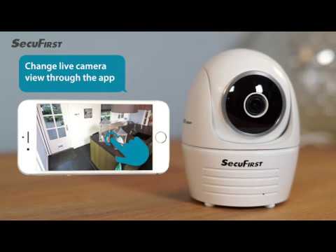 SecuFirst - Wireless security IP camera Pan/Tilt indoor (CAM114)