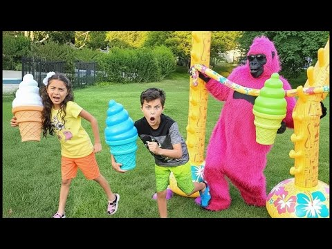 LIVE: Heidi and Zidane & Pink Monkey 🐵 Funny Kids Stories and Adventures