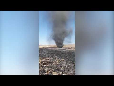 Tornada suprinsă de pompieri la incendiul de la Moara Domnească