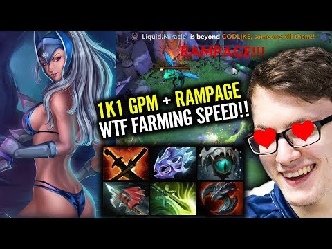MIRACLE 10000 MMR Fun PUB Golddigger MODE [Luna] 1100 GPM Epic Pro Carry Gameplay