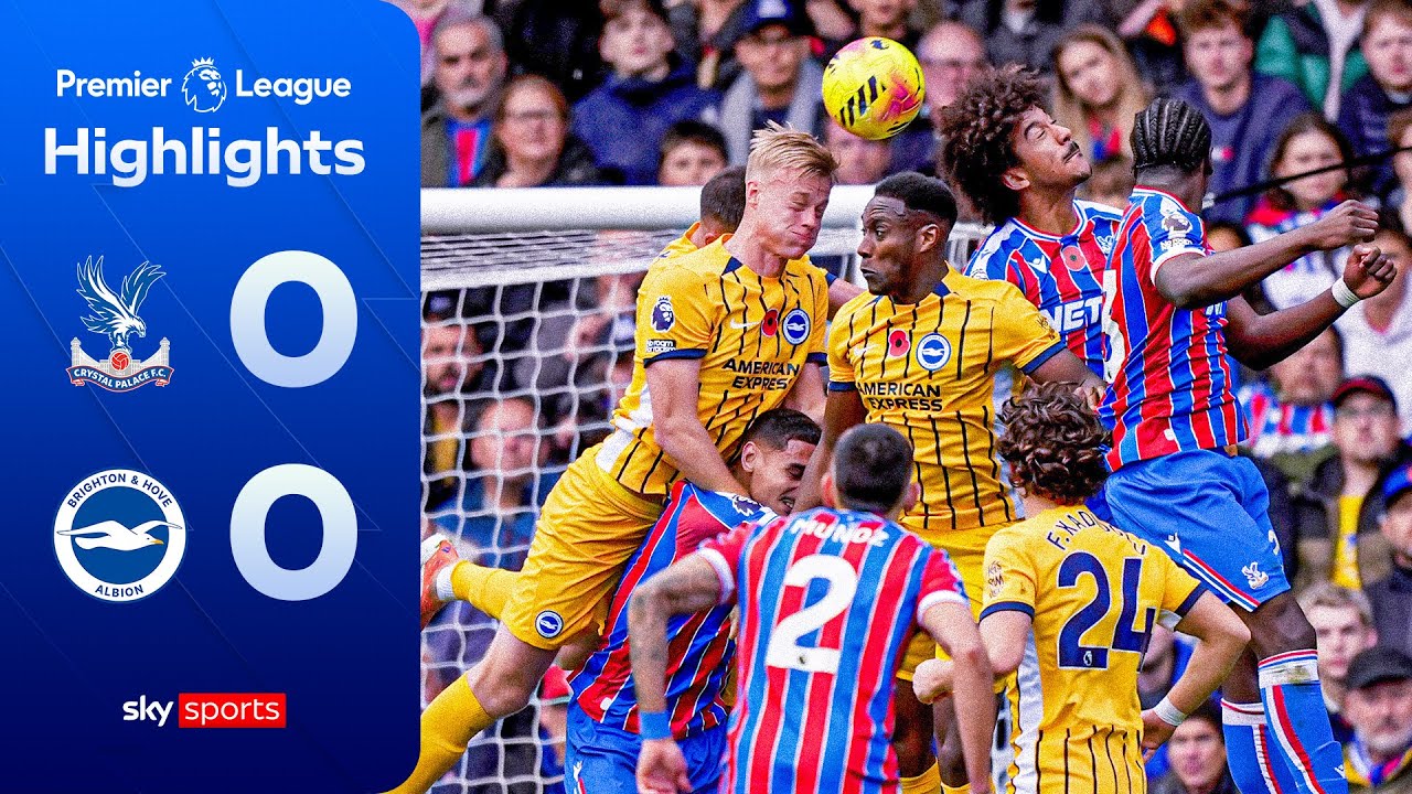 Seagulls have penalty overturned! | Crystal Palace 0-0 Brighton | Premier League Highlights