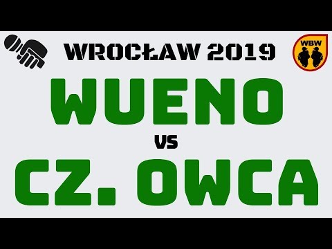 Wueno 🆚 Czarna Owca 🎤 WBW 2019 Wrocław (1/8) Freestyle Battle