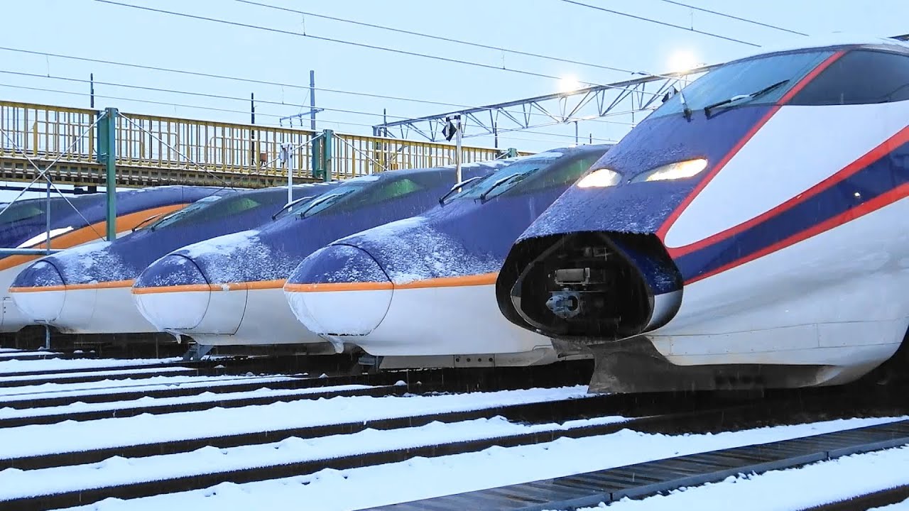2025 日本全国新幹線大集合! ALFA-X,E5系,ドクターイエロー,高速通過など Shinkansen video collection