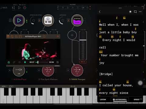 Preparing  AUM to cover Paul McCartney’s “Call Me Back Again.