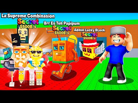 I Unlocked The Brand New SECRET BRAINROTS in Steal a Brainrot!