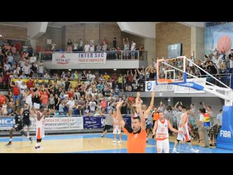 Ultimul minut din SuperCupa Romaniei la baschet masculin, CSM U Oradea - U BT Cluj Napoca