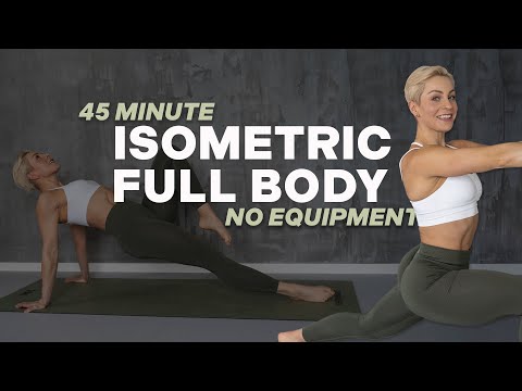 45 MIN ISOMETRIC FULL BODY | Strong Full Body Workout | Deep Core Work | With Repeat | Deep Work