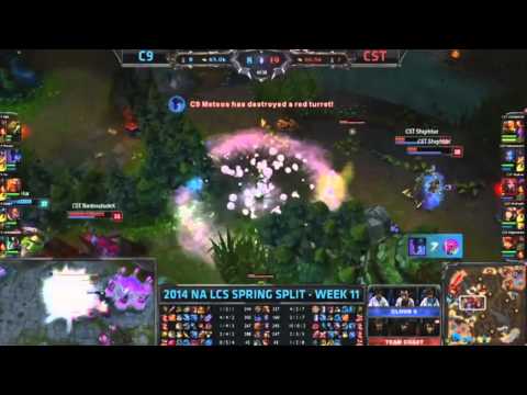 NA LCS - Meteos backdoor [Cloud9 vs. Coast]