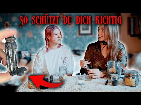 Spelljar zum Schutz gegen Dämonen herstellen + Witchtalk mit @thewitchofroses