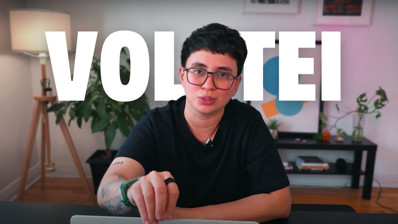 Eu preciso falar porque parei de gravar para o Youtube