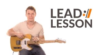 Lead Guitar Tutorial // Nothing Is Impossible // Planetshakers