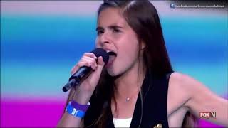 SHE IS ONLY 13 BUT WAIT TILL SHE STARTS TO SING | Carly Rose Sonenclar  X FACTOR USA 2013