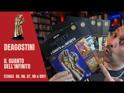 Il Guanto Dell'infinito - DeAgostini - Stages 85, 86, 87, 88 & 89!!!