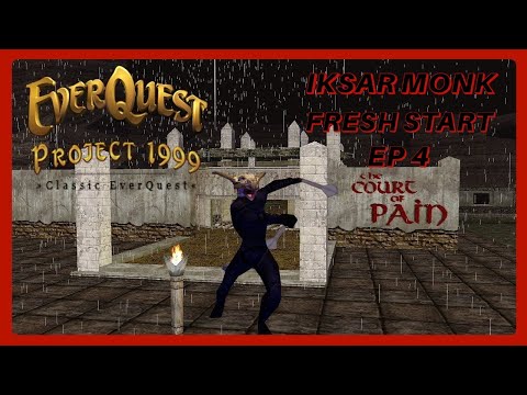 Project 1999 Green | Iksar Monk Fresh Start ep 4 | 12+ Kurn's Tower + A Little Grouping