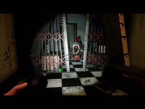 monty trys to attack cassie fnaf security breach ruin no commentary