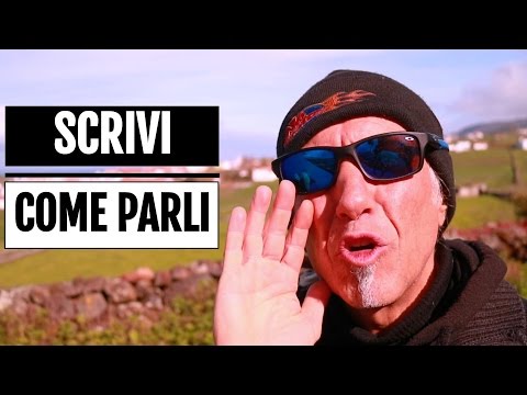 Video thumbnail: Scrivi come parli
