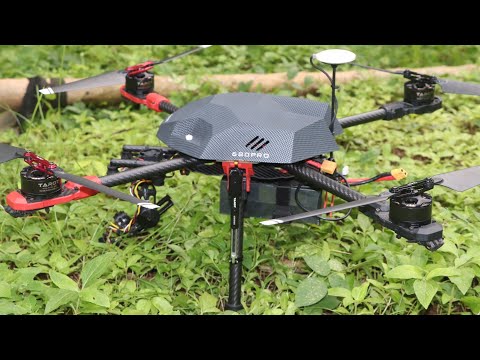 Tarot 650 sport quadcopter frame with electric retractable l...