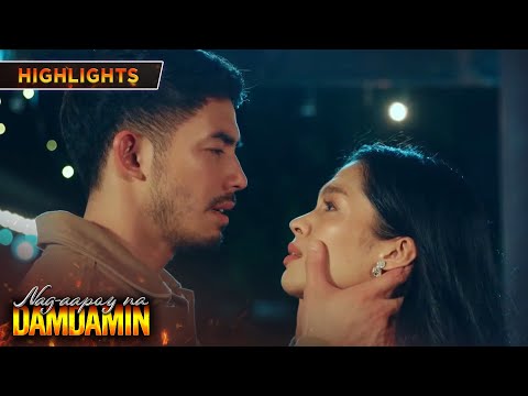 Lucas asks Claire if she feels the connection between them Nag-aapoy Na Damdamin