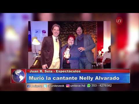 Murió la cantante de tango, Nelly Alvarado