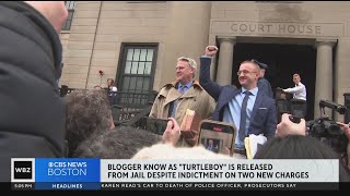 Blogger known as Turtleboy released from jail despite indictment on two new charges