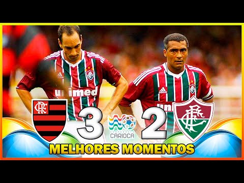 FLAMENGO 3  x 2 FLUMINENSE ● MELHORES MOMENTOS ● FINAL DA TAÇA GUANABARA ● CAMPEONATO CARIOCA 2004