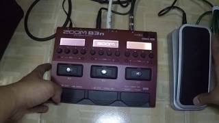 Video thumbnail for ZOOM FP02M expression pedal and ZOOM B3n guide and setup by Cool Shut