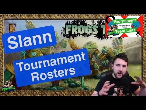 Slann (Kislev) Tournament Rosters - Blood Bowl 2020 (Bonehead Podcast)