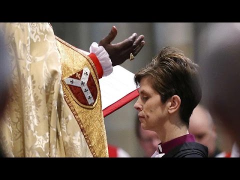First woman bishop smashes Church of England's glass ceiling
