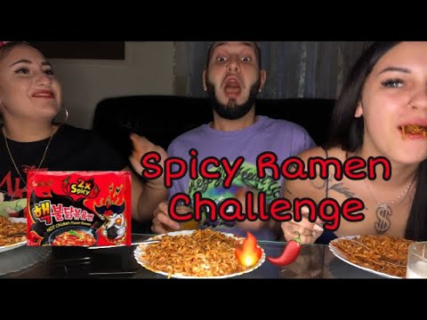 🔥 SPICY RAMEN CHALLENGE NELLIVEL (@nelli_olah) ÉS LILIVEL (@lil_g_official_real) 🔥| @norbowjenner