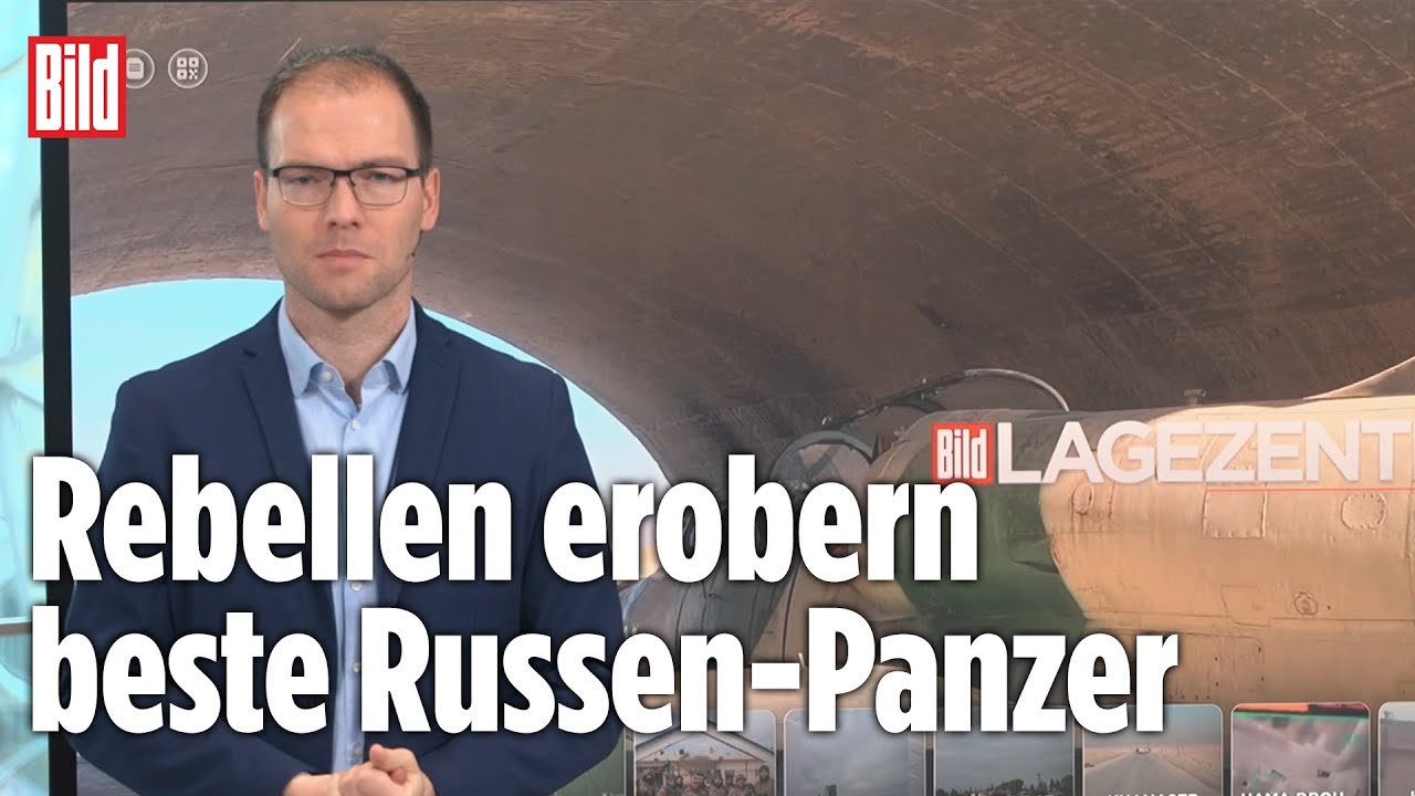 Assads Elite-Einheiten auf der Flucht | BILD Lagezentrum