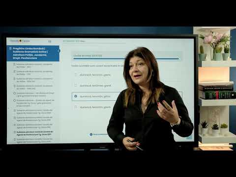 Subiectele de Admitere - ANP Târgu Ocna din 2017, limba română (grile de gramatică explicate)