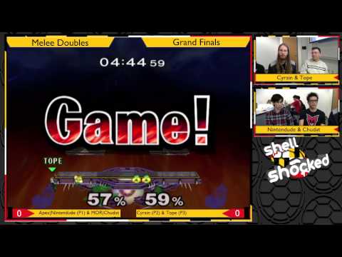 SS17 - Nintendude & ChuDat vs Cyrain & Tope - Melee Doubles Grand Finals