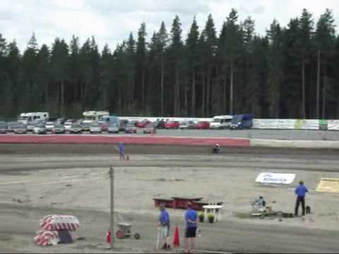 Kauhajoki Speedway SM 7.8.2010, #4 Start (crash)