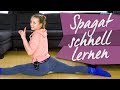 Spagat Schnell Einfach Lernen
