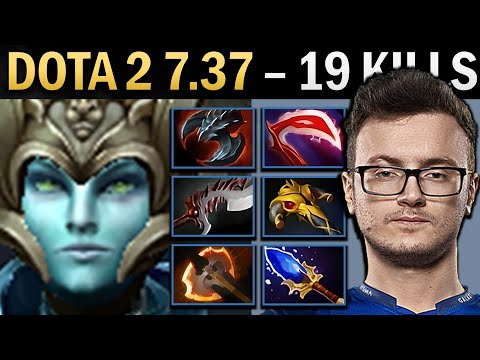 Phantom Assassin Gameplay Miracle with 19 Kills and Satanic - Dota 7.37