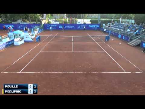 Lucas Pouille vs Hans Podlipnik-Castillo - 1st - Challenger de Szczecin 2014