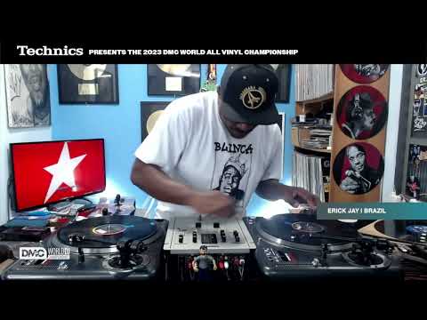 DJ ERICK JAY (BRAZIL): CHAMPION! 2023 Technics DMC ALL VINYL Finals