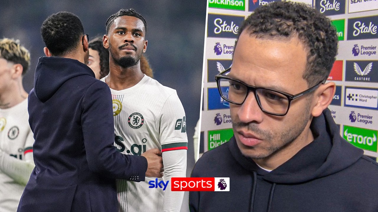 Rosenior reacts to Chelsea's loss to Everton | "The responsibility and accountability is with me"