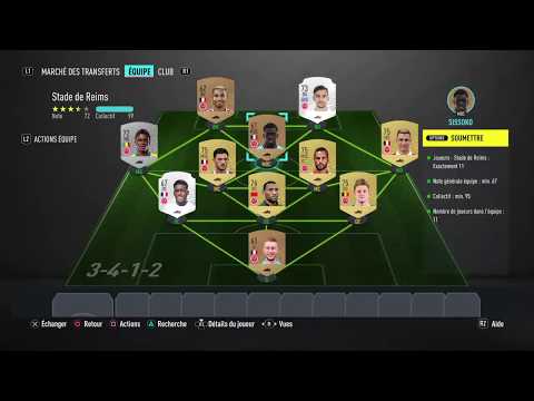 FIFA20 SBC / DCE LIGUE 1 CONFORAMA - STADE DE REIMS - SOLUTION PAS CHER
