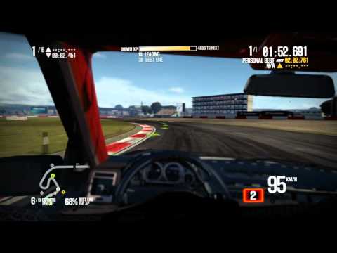 NFS Shift 2 Unleashed: Land Rover Range Rover Supercharged on Silverstone Bridge Grand Prix [HD]