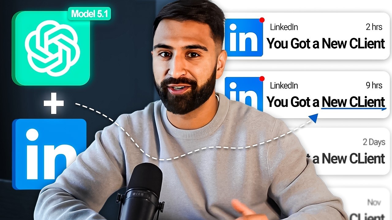 How I Use ChatGPT 5.1 to Create LinkedIn Content That Gets Clients