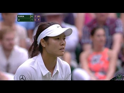 2014 Day 1 Highlights, Li Na vs Paula Kania, First Round