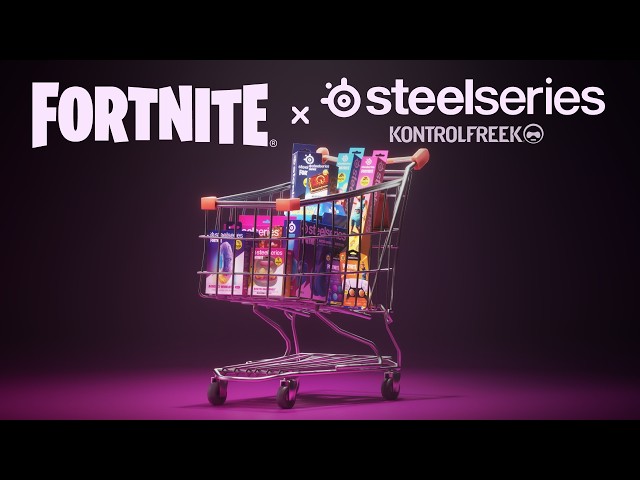 Titulný obrázok Youtube videa s názvom SteelSeries KontrolFreek Fortnite