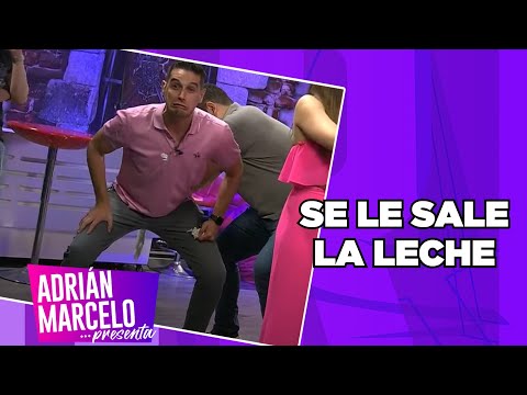 Se le sale la leche a Adrián | Adrián Marcelo Presenta