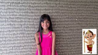 O my friend Ganesha cover by 8 year old singer and her 4