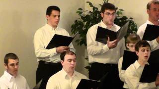 CLF Men&#39;s Chorus Program 1-16-2011 04. All Glory Laud and Honor