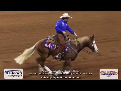Casey L. Deary on Americasnexttopgun - NRHA Derby 2022 Oklahoma - Level 4 Open Champ -- Score 223,5