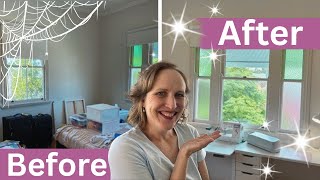 I Turned Our Spare Bedroom Into My Dream Craft Room (Small Space to BIG Upgrade!) ✨