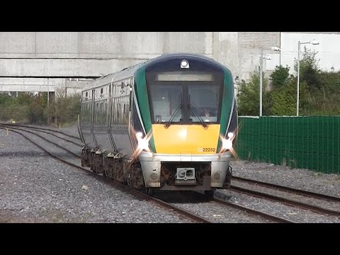 IE 22000 Class Intercity Train number 22252 - Clondalkin Station, Dublin