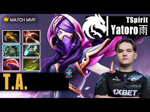 Templar Assassin Safelane | TSpirit.Yatoro | TA HARD CARRY STILL STRONG 😎 | 7.32d Gameplay Highlight